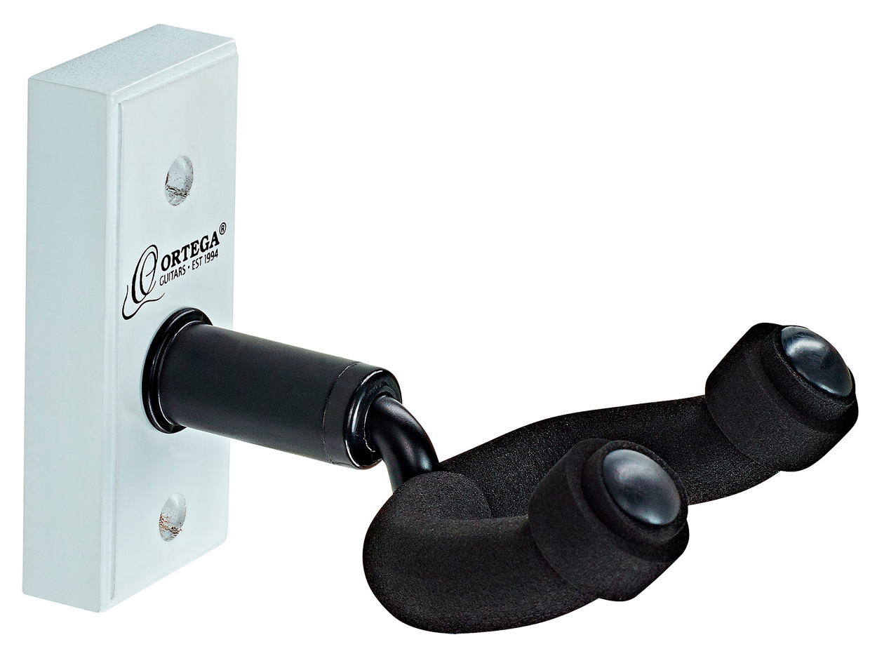 Ortega OGH-1WH. Soporte de Pared para Guitarra White OGH-1WH