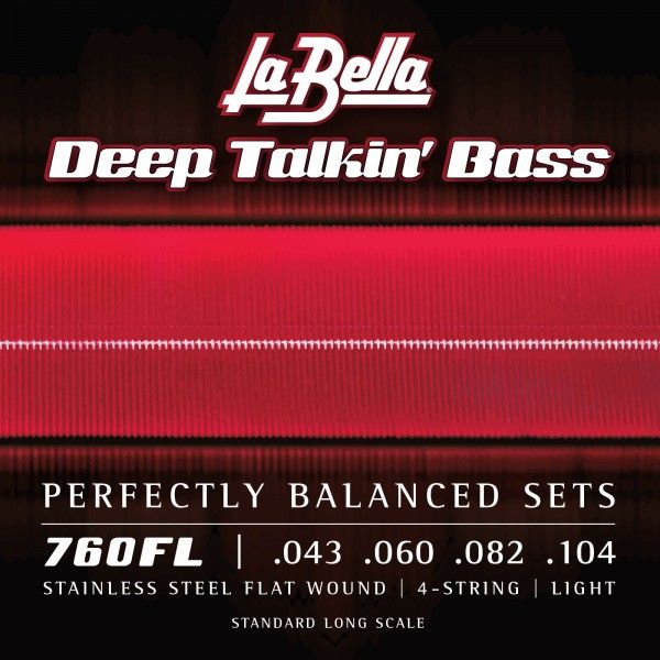 La Bella 760FL Juego De Cuerdas Para Bajo Eléctrico Deep Talkin´Light 760FL
