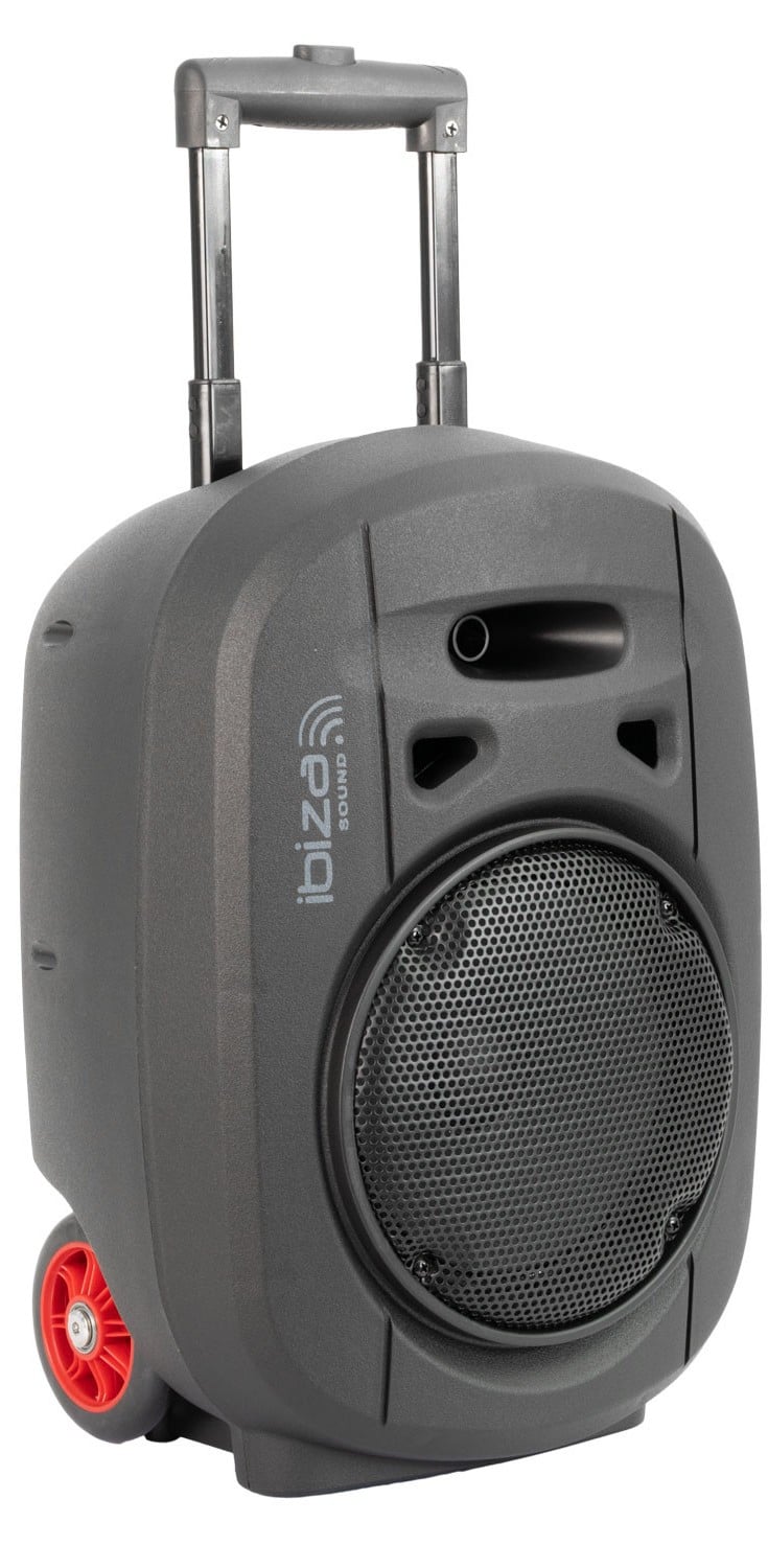Ibiza Sound PORT8UHF-MKII-TWS Altavoz Activo Bluetooth con Trolley PORT8UHF-MKII-TWS