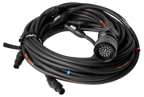 DAS SPK18-6TRUE1 Pulpo Socapex multipin a 6 PowerCon True1 SPK18-6TRUE1