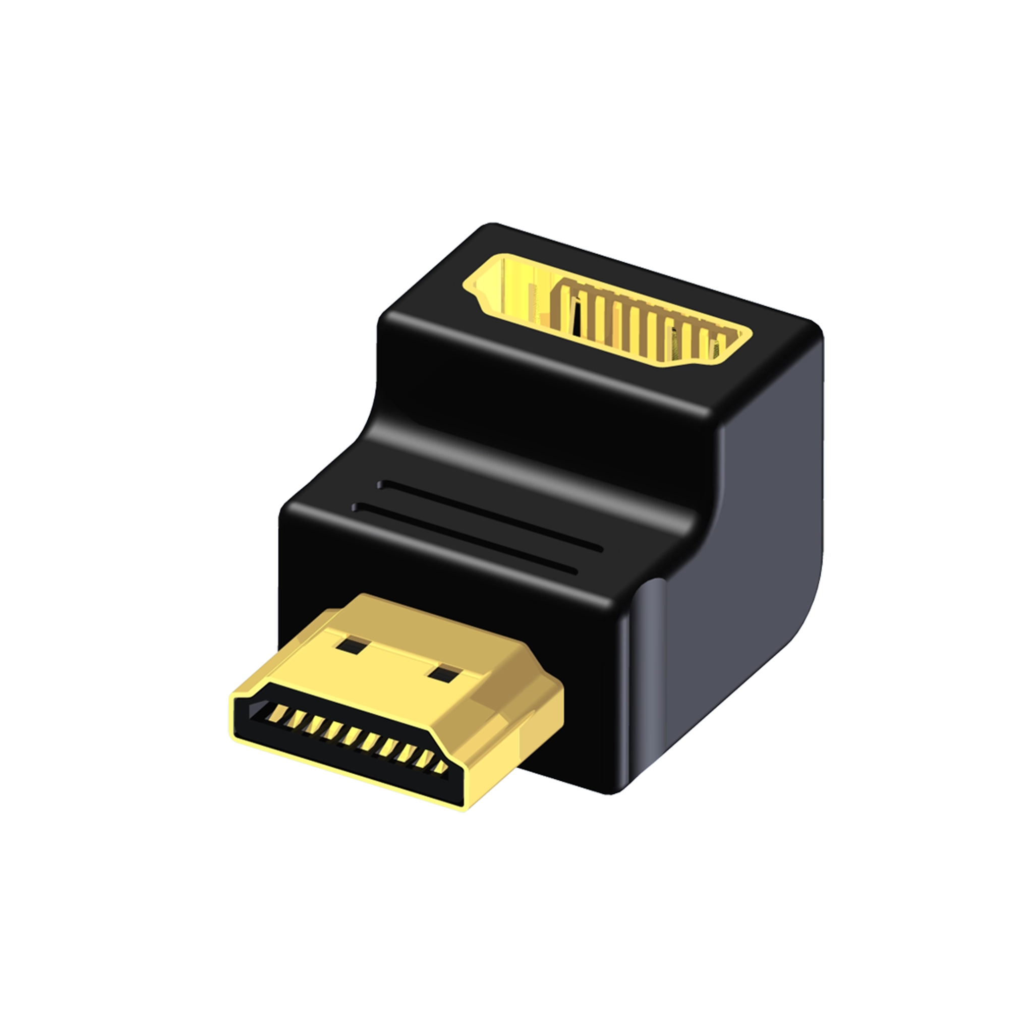Procab BSP460 Adaptador HDMI hembra HDMI macho ángulo de 90° BSP460