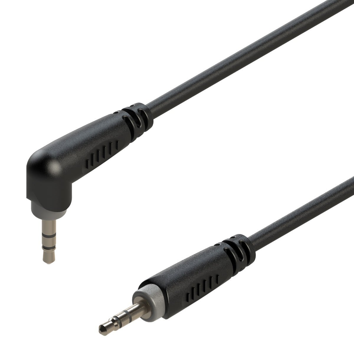 Soundsation Cable adaptador GL-AJSmJSm15 con conector macho en ángulo de 3,5 mm E GL-AJSmJSm15