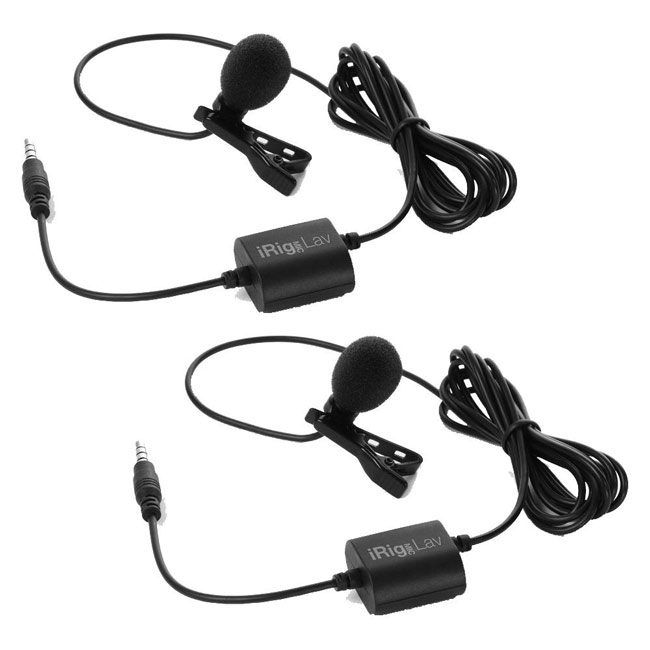 Ik Multimedia IRIG MIC LAV 2 Pack IRIG MIC LAV 2Pack