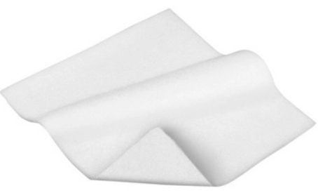 Adam Hall Accesorios 0151 WH - Moltón Decorativo B1 Blanco 160 g/m², 300 cm de Ancho 0151 WH
