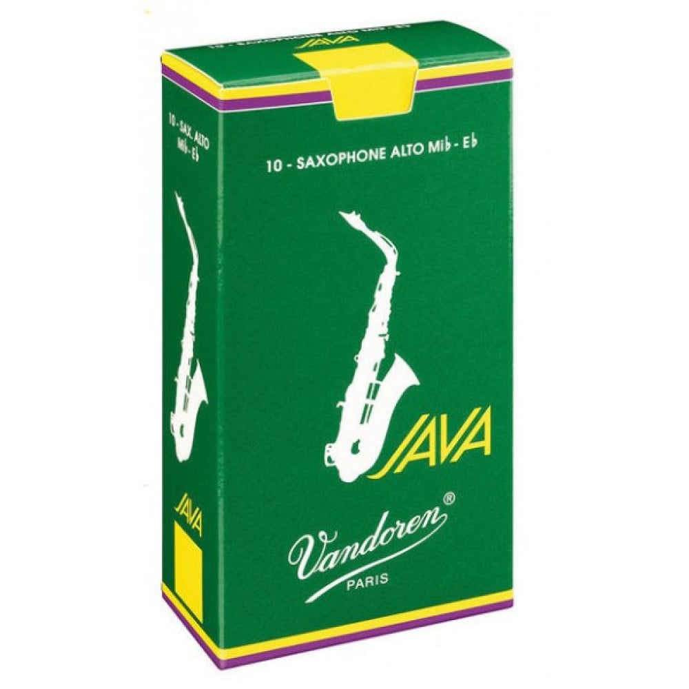 Vandoren Caja 5 Cañas Saxo Tenor Vandoren Java 3 caja verde Caja 5 Cañas Saxo Tenor Vandoren Java 3 caja verde