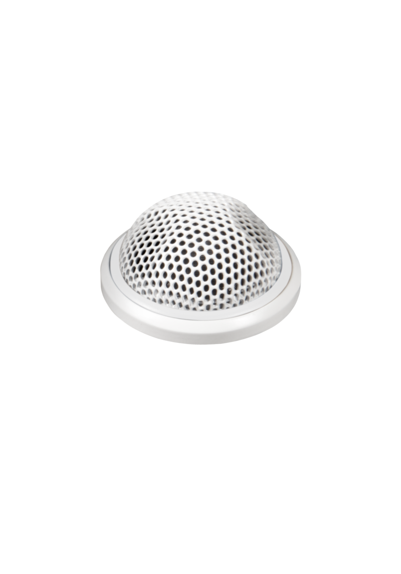 SHURE MX395W/C Micrófono. Superficie Cardioide Bajo Perfil Blanco XLR3 MX395W/C
