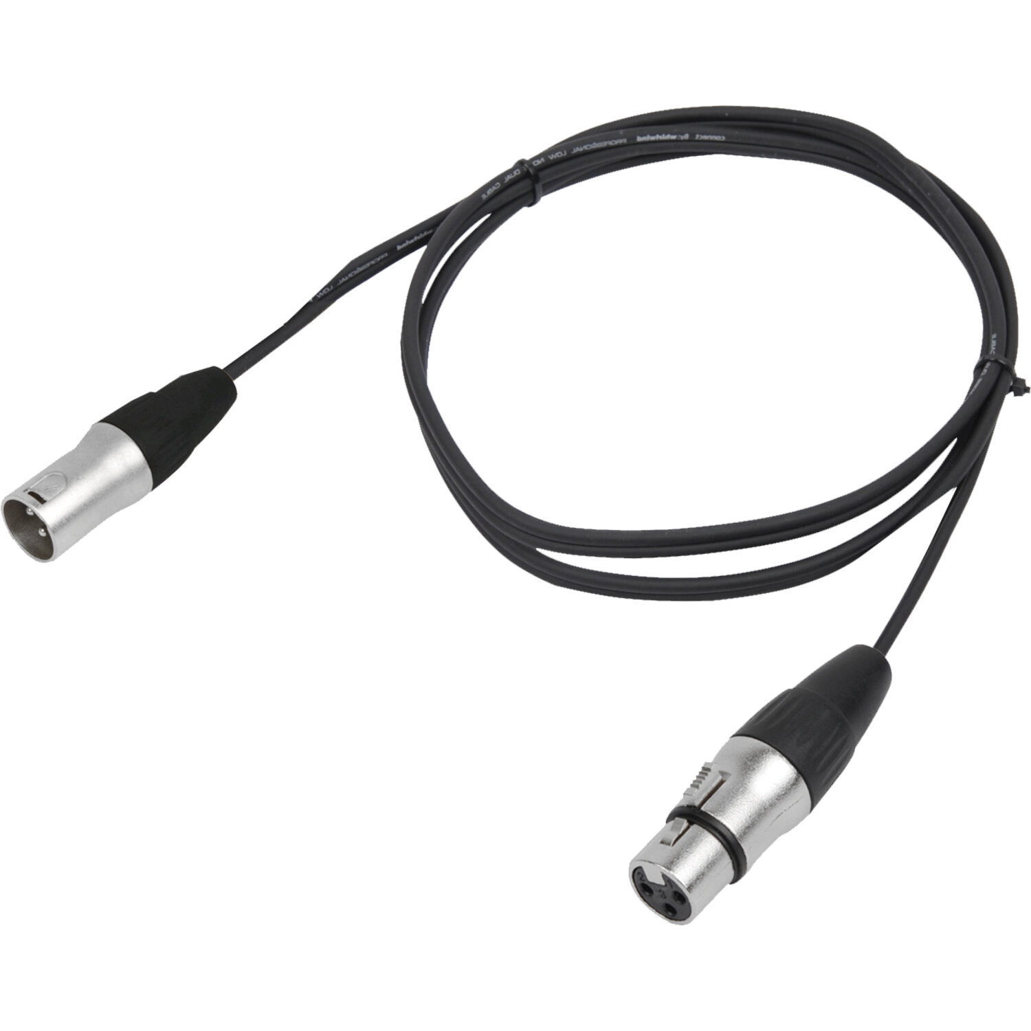 BST XLRM/XLRF-1,5 Cable XLR BALANCED LEAD XLR-M / XLR-F 1,50M