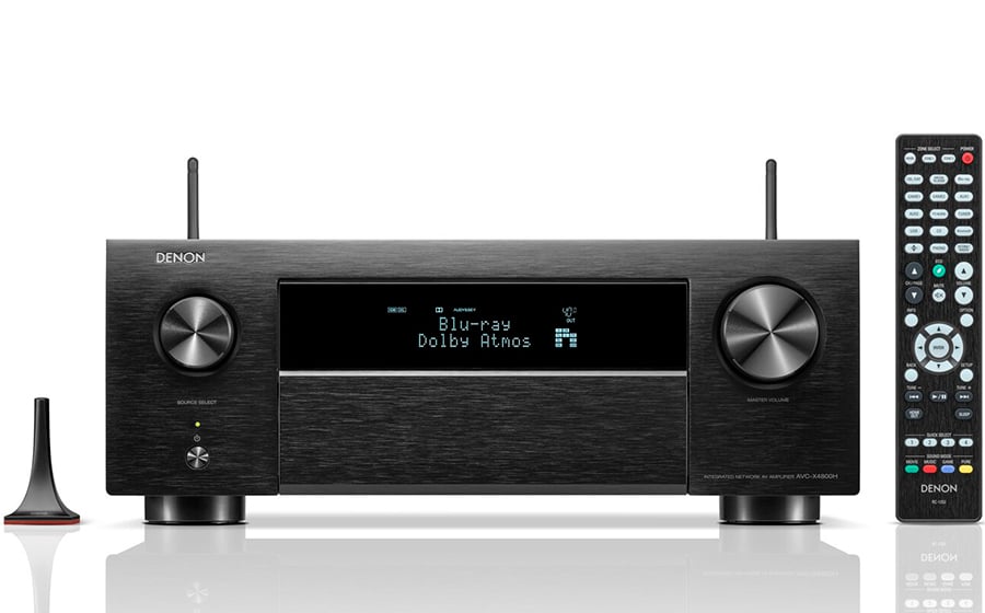 Denon AVC-X4800H Amplificador AV 8K de 9,4 canales Denon AVC-X4800H