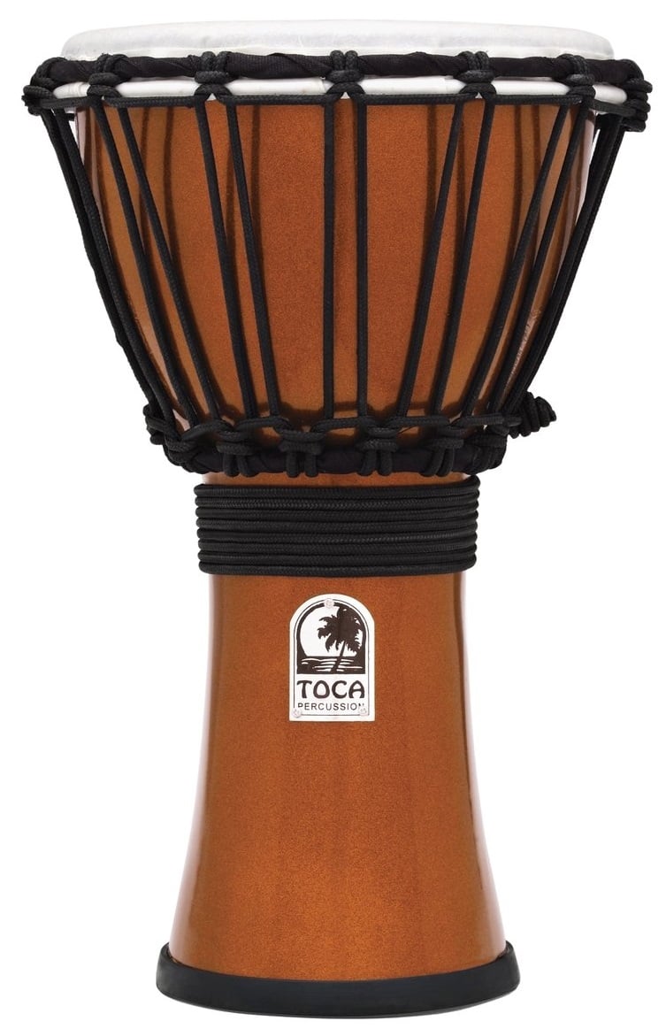 Toca Percussion TFCDJ-7MO Naranja Metalizado Djembe Freestyle Colorsound TFCDJ-7MO