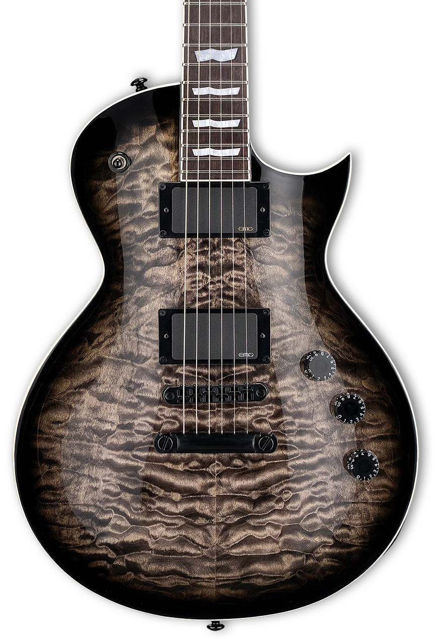 LTD EC-400 See Thru Black Sunburst Guitarra Eléctrica Ec-400 See Thru Black Sunburst