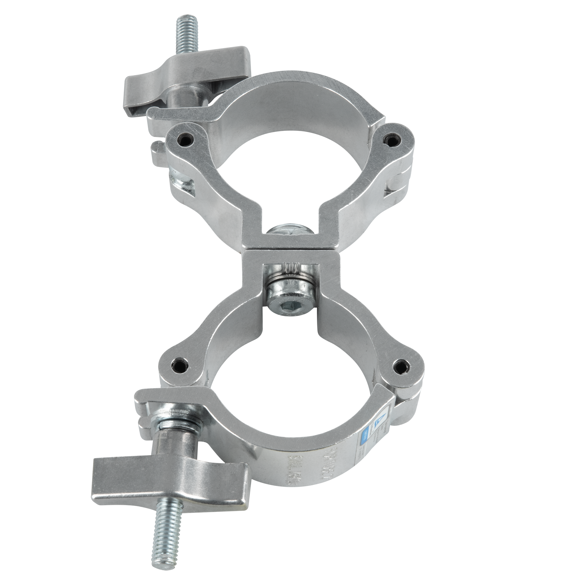 Showgear Compact Swivel Coupler WLL: 75 kg - aluminium - silver 75094