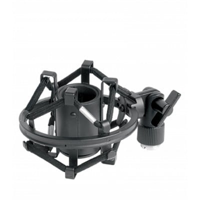 Soundsation Soporte de suspensión elástica SH400 para micrófonos de cuerpo cilínd SH400