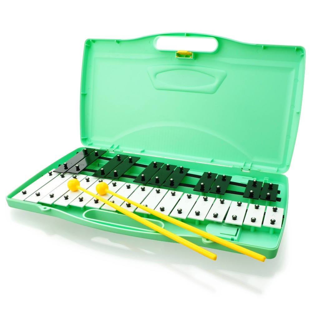 Angel AG-27NG Glockenspiel cromático, 27 notas con placas de sonido anchas AG-27NG