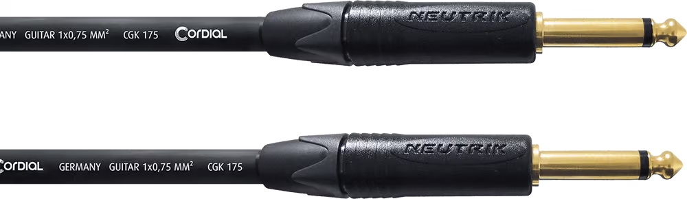 Cordial Cable de guitarra jack recto de 3 m ECLCSI3PP-175