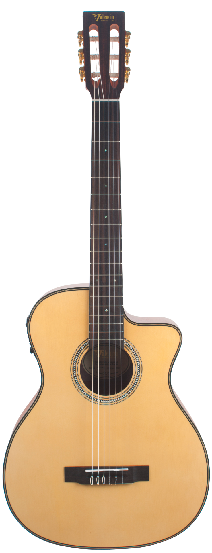 Valencia Va434Ce Guitarra Clasica Auditorium Natural Eq VA434CE