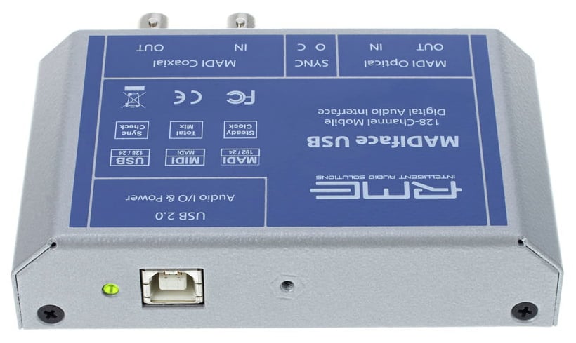RME MADIFACE USB Interfaz de audio USB con 64 canales de E/S MADI Madiface Usb