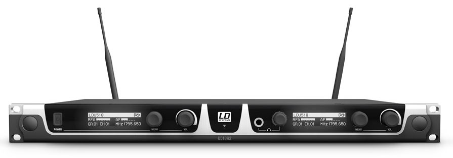 LD Systems U518 R2 Receptor Doble U518 R2