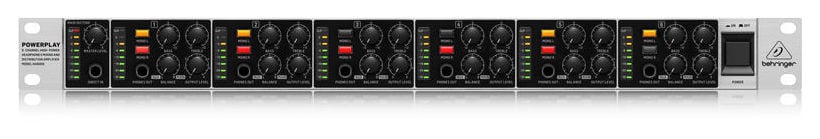 Behringer HA6000 Amplificador auriculares Powerplay 6 canales HA6000