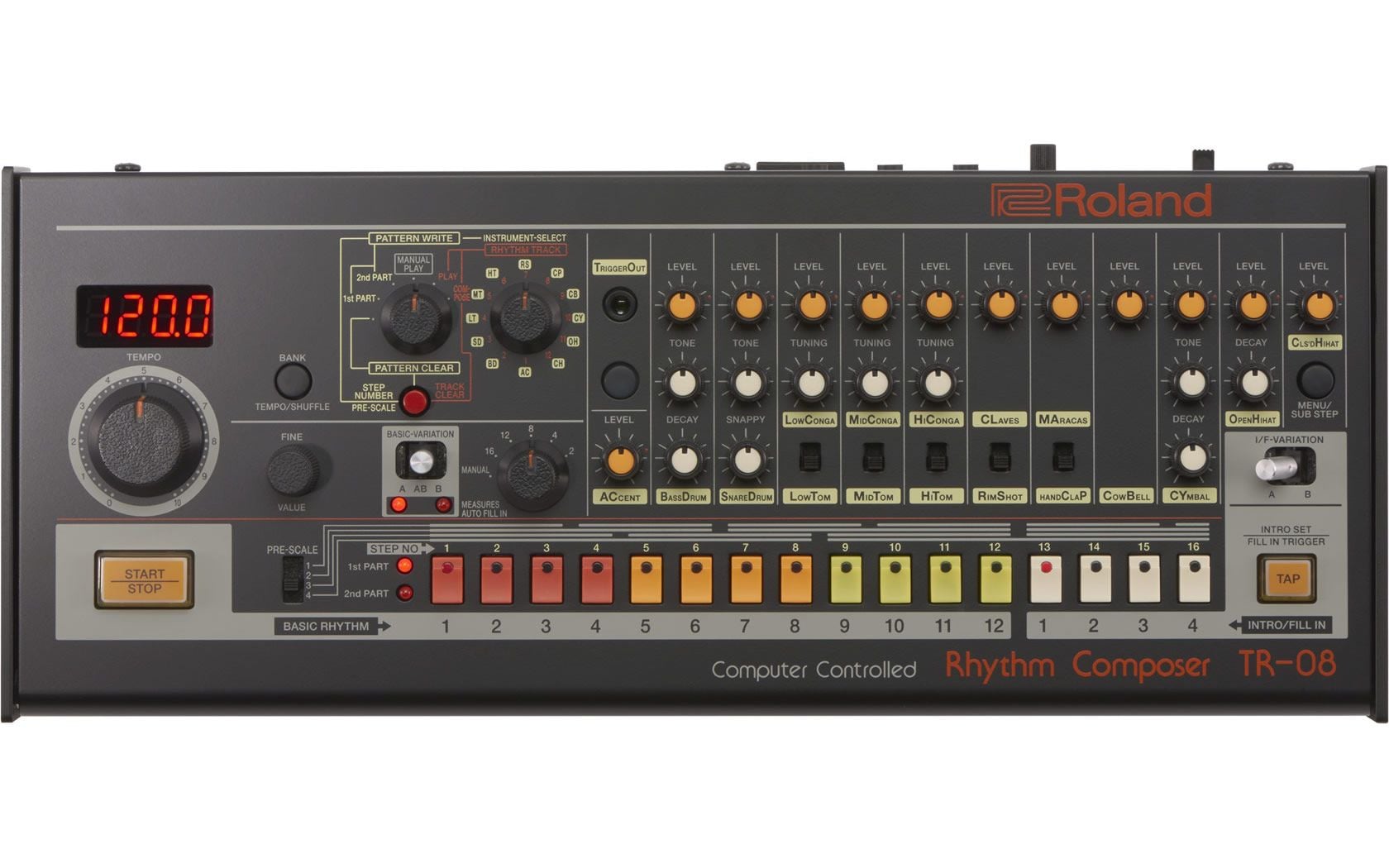Roland TR-08 Boutique. Caja de Ritmos TR-08