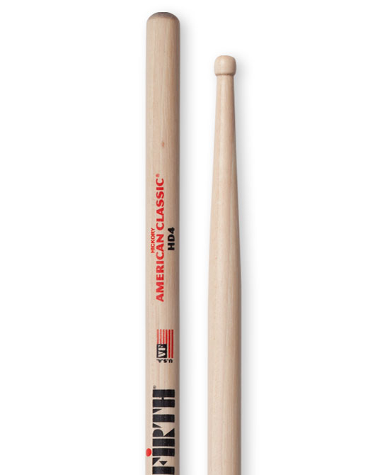 Vic Firth HD4 Hickory baquetas HD4 Hickory