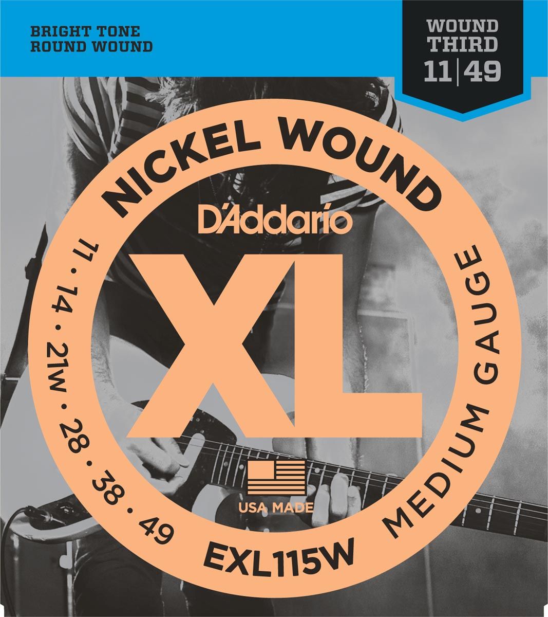 D´addario EXL115W Cuerdas para Guitarra Eléctrica EXL115W