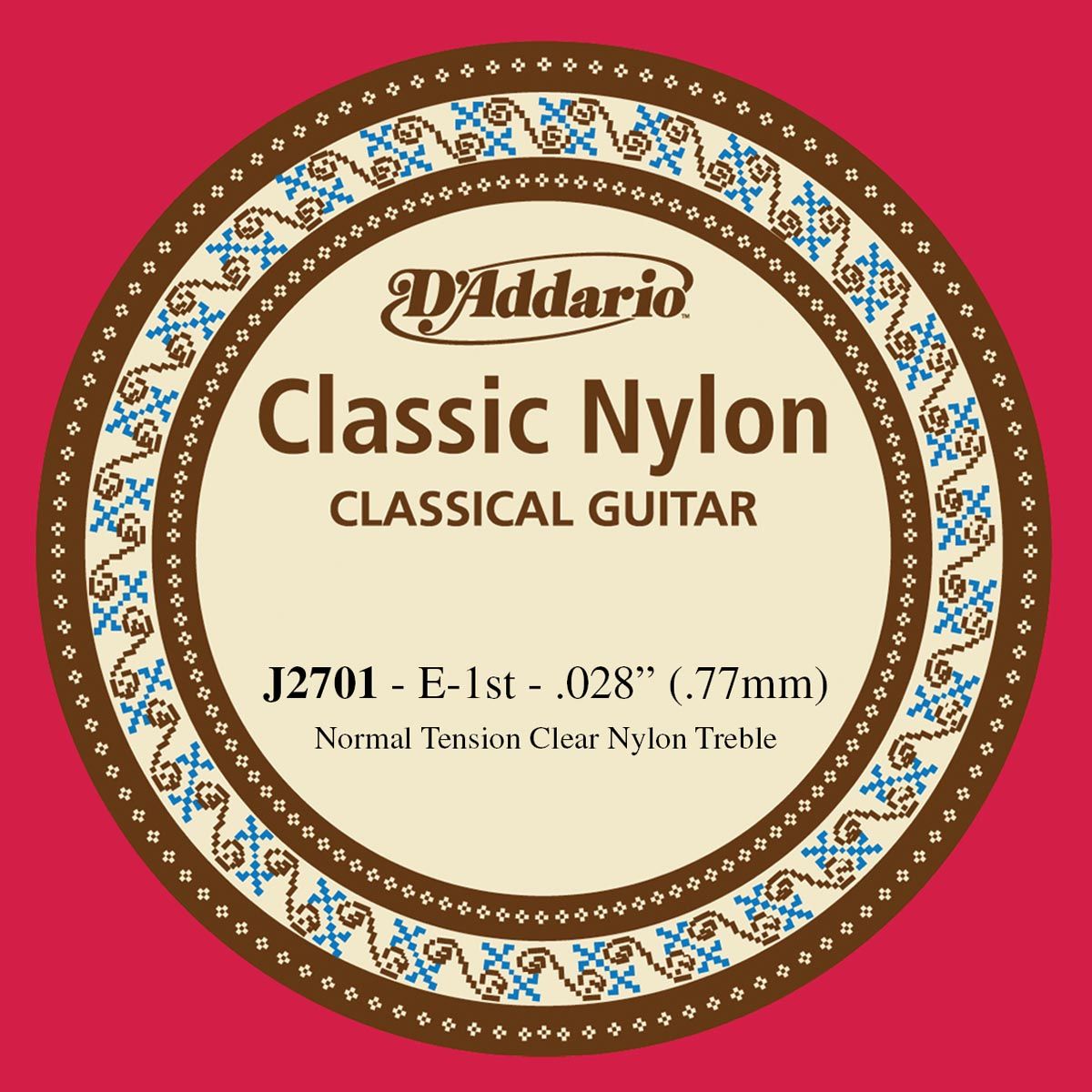 D´addario J2701 Cuerda Suelta para Guitarra Española J2701