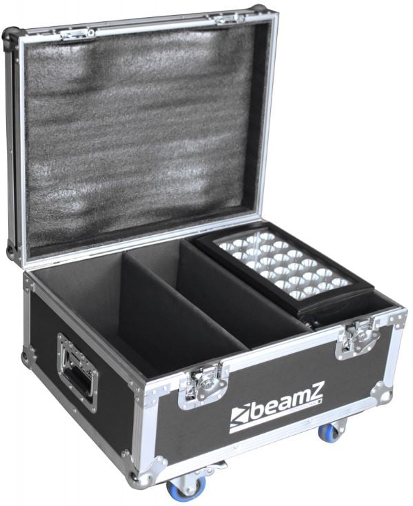 Beamz Professional Flightcase FL2 Para 2-pcs Star-Color 240 o 360 Proyectores Wash 150696 Flightcase-FL-2