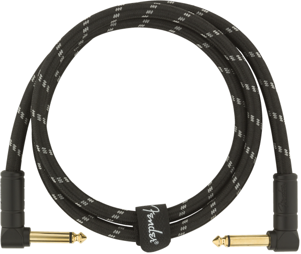 Fender Deluxe 90cm TB Cable Jack Acodado a Jack Acodado Del. Angle Plug 90cm TB