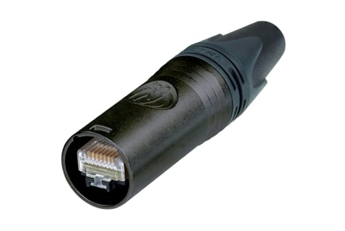 Neutrik NE8 MX 6-B Conector etherCON RJ45 Categoria 6A para Autoensamblaje * NE8MX6-B