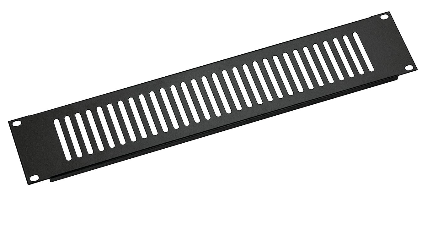 Konig & Meyer 28452 Panel de 19" con ranuras de ventilación.2espacios 28452