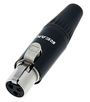 Neutrik Rean RT3 FC-B Conector Mini-XLR RT3 FC-B
