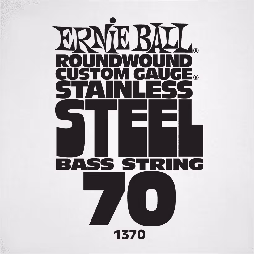 ERNIE BALL Cuerda Bajo Stainless Steel Entorchada .070 CEB1370