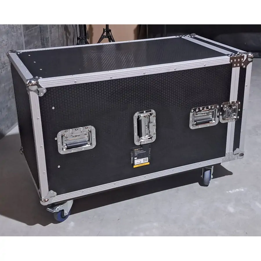Walkasse WM-MICSTAND16 Rack Profesional para 16 stand micro con ruedas, Plata Walkasse WM-MICSTAND16 Rack Profesional para 16 st