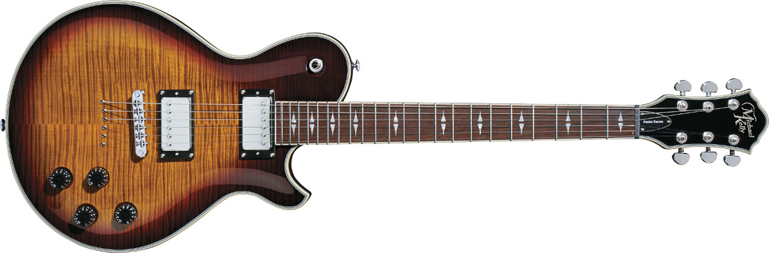 Michael Kelly MKPDSCBPRA PATRIOT DECREE Guitarra eléctrica Caramel Burst EMKPDSCBPRA