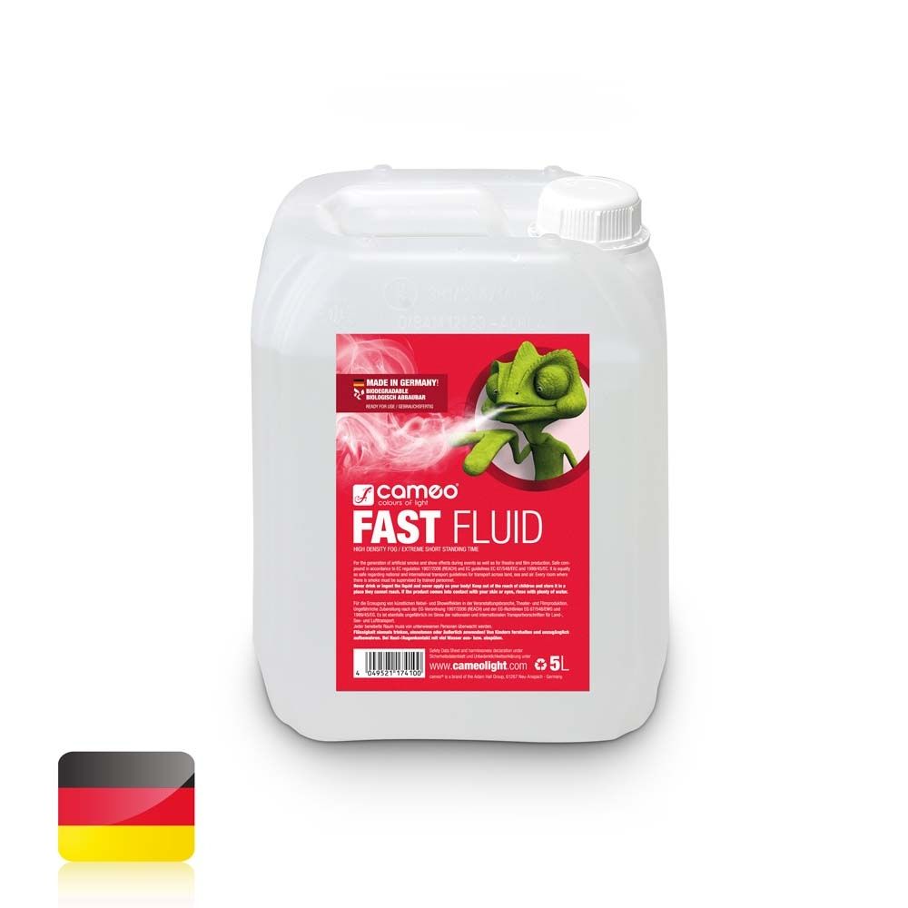 Cameo FAST FLUID 5 litros para maquinas de Humo FAST FLUID 5L