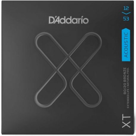 D Addario XTABR1253 Juego cuerdas para Guitarra Acústica XTABR1253 Light