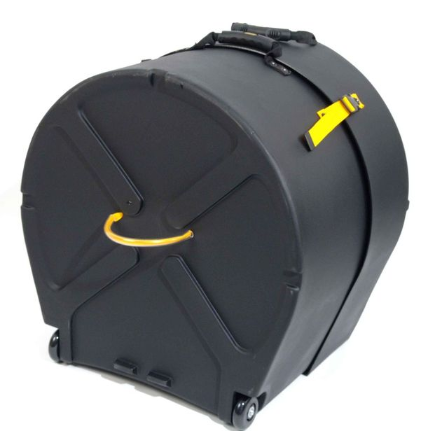 Hardcase HN20B Estuche con Ruedas para Bombo de 20" HN20B