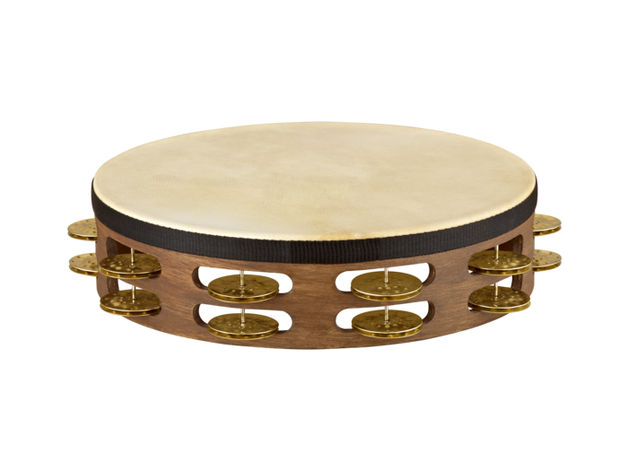 Meinl TAH2V-WB Pandereta 2 Filas Marron TAH2V-WB