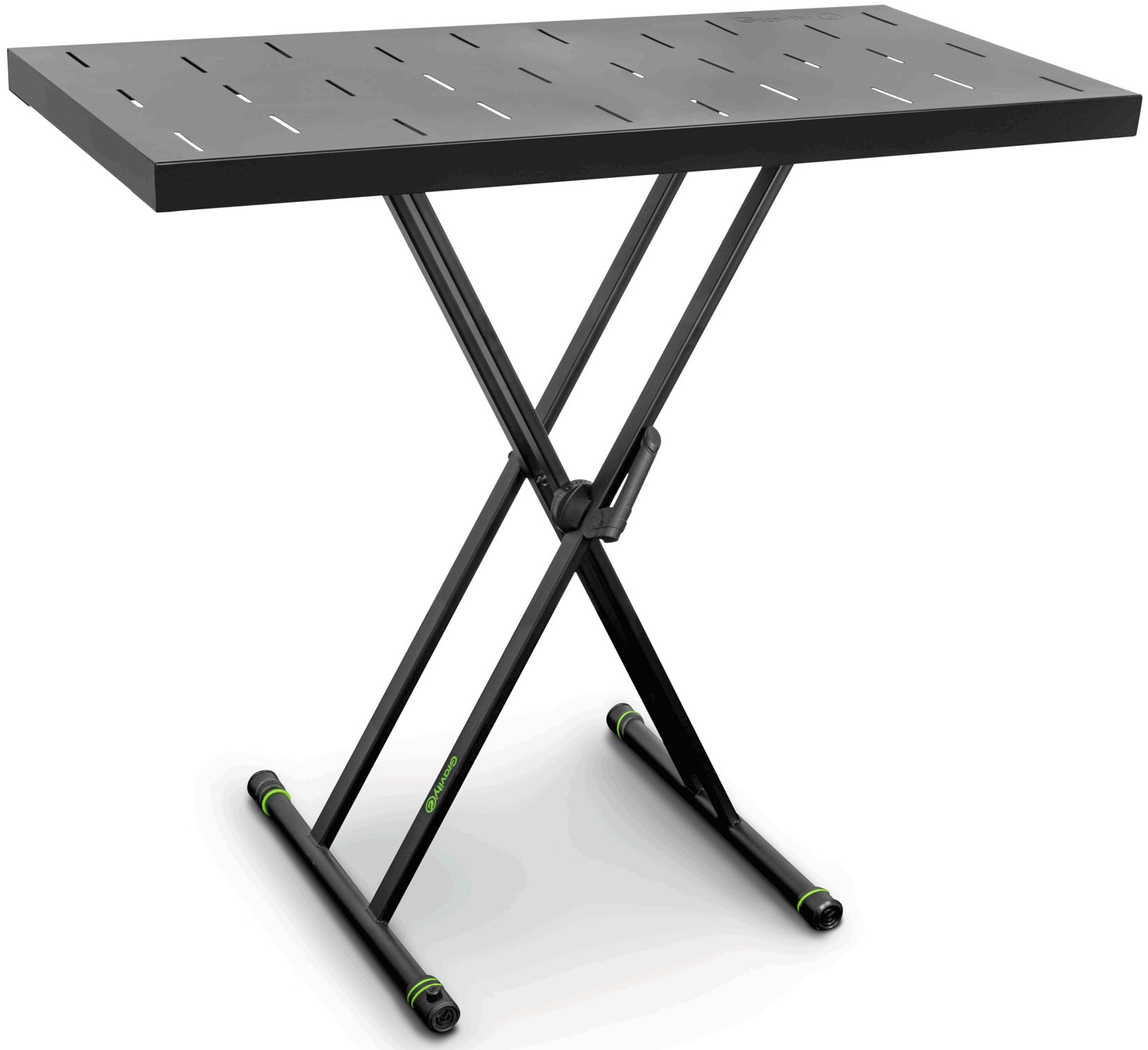 Gravity KSX 2 RD Juego con soporte para teclado X-Form doble y mesa de apoyo KSX 2 RD