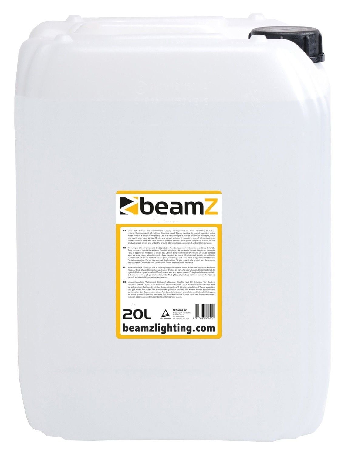 Beamz FFL20 Líquido de Espuma Concentrado 20 Litros 160692 FFL20