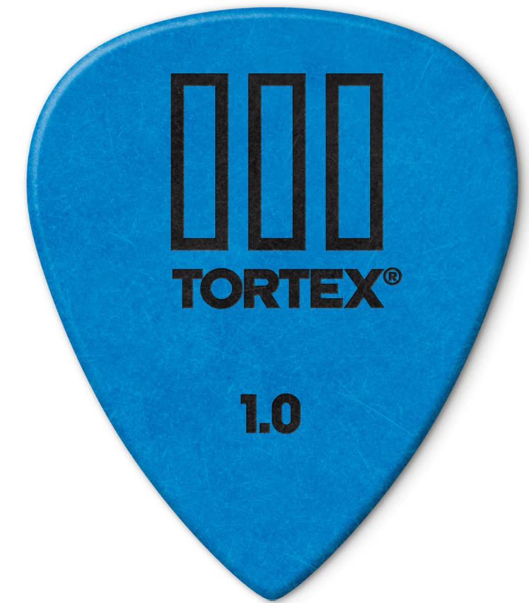 Dunlop Tortex TIII de 1,00 mm Pack 12 Un. 462P100