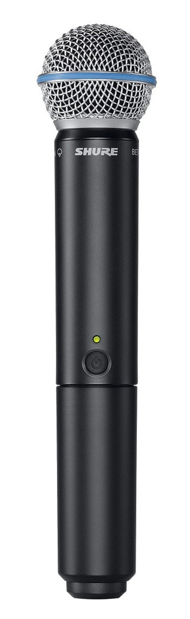SHURE BLX2/PG58 K3E Transmisor de Mano BLX2 con Cápsula PG58 606-630MHz BLX2/PG58 K3E