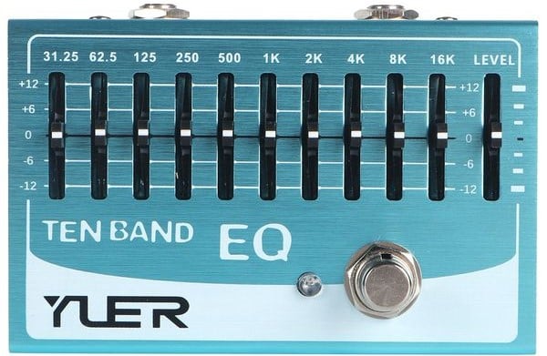YUER TEN BAND EQ Pedal ecualizador TEN BAND EQ