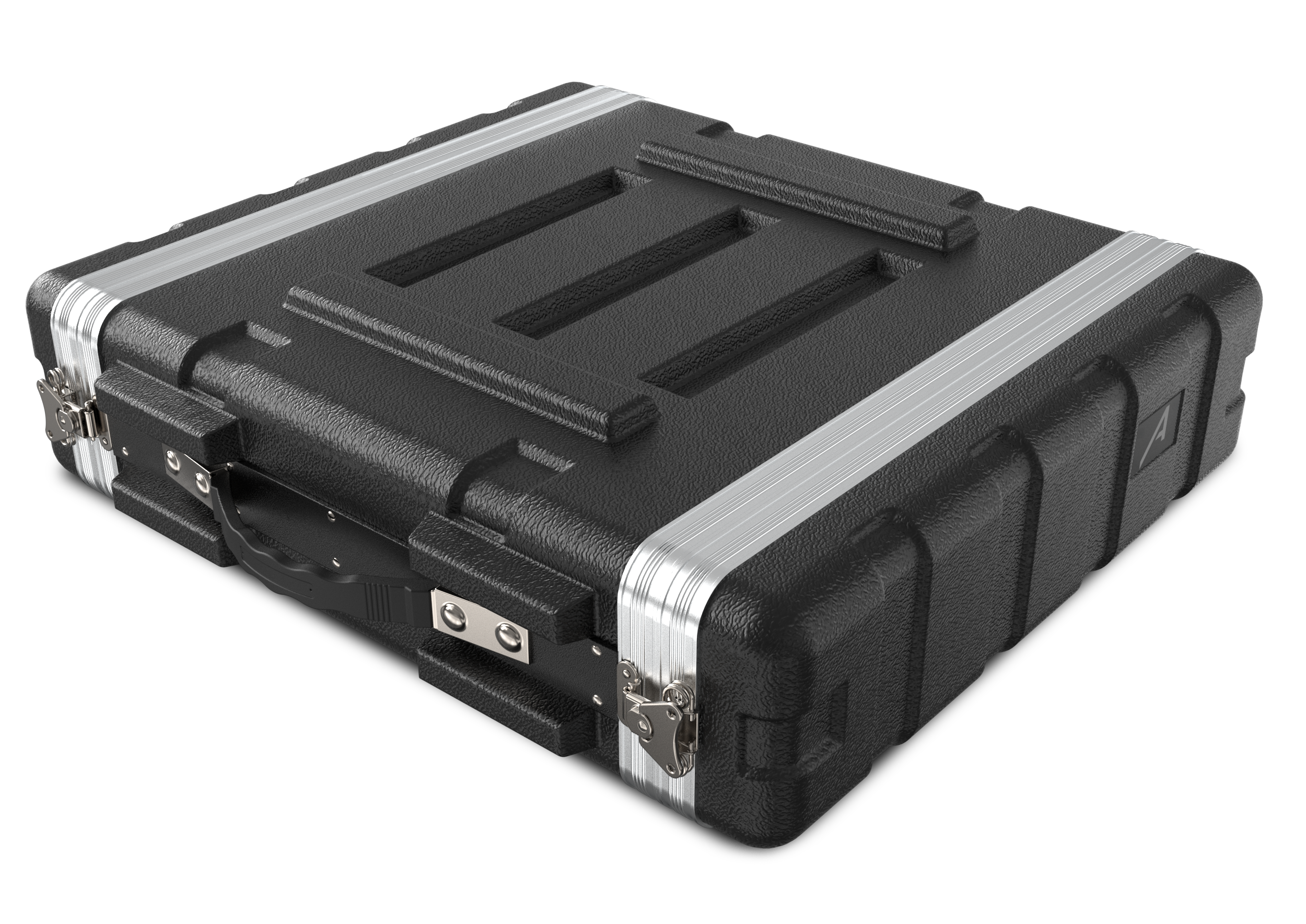 Audibax FA51 2U Rack Flightcase Negro FA51-2U Rack Case
