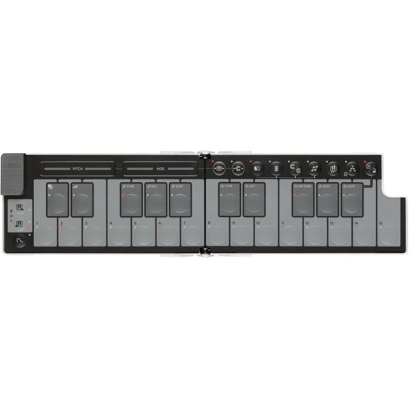 Korg NANOKEY FOLD WHITE Teclado Maestro NANOKEY FOLD WHITE