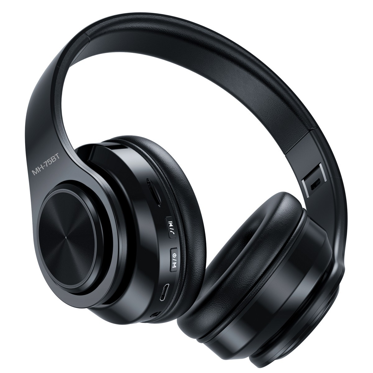 Soundsation Auriculares estéreo ajustables MH-75BT con función de transmisión de MH-75BT