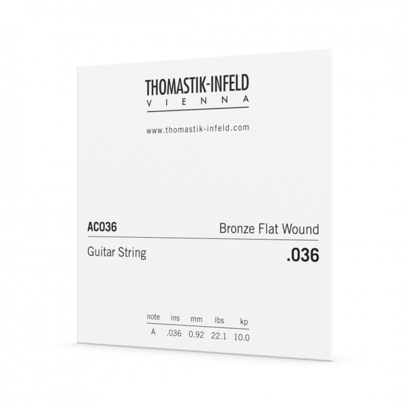 Thomastik Cuerda de guitarra acústica Plectrum 5ª La AC036 ACCOGTPAC0365ª