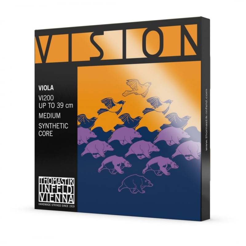 Thomastik Juego de cuerdas de viola  Vision Medium ACCVAVIVI200