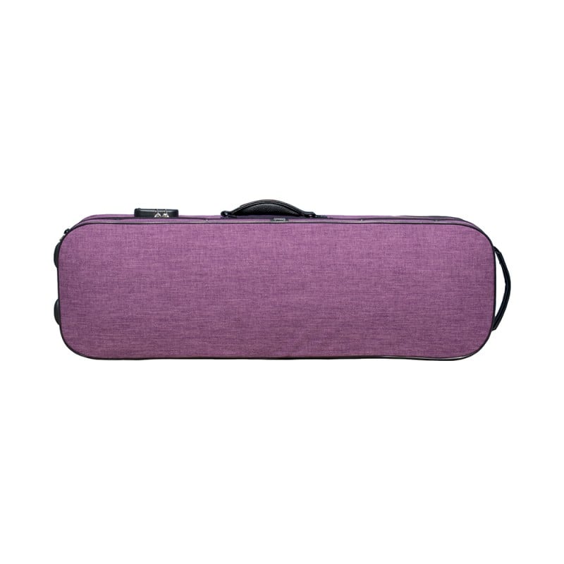 Rapsody Estuche de violín rectangular City 4/4 Purple Morado ACEVIRACIMO