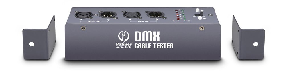 Palmer Pro MCT DMX Tester de cables DMX y XLR de 3 y 5 pines MCT DMX